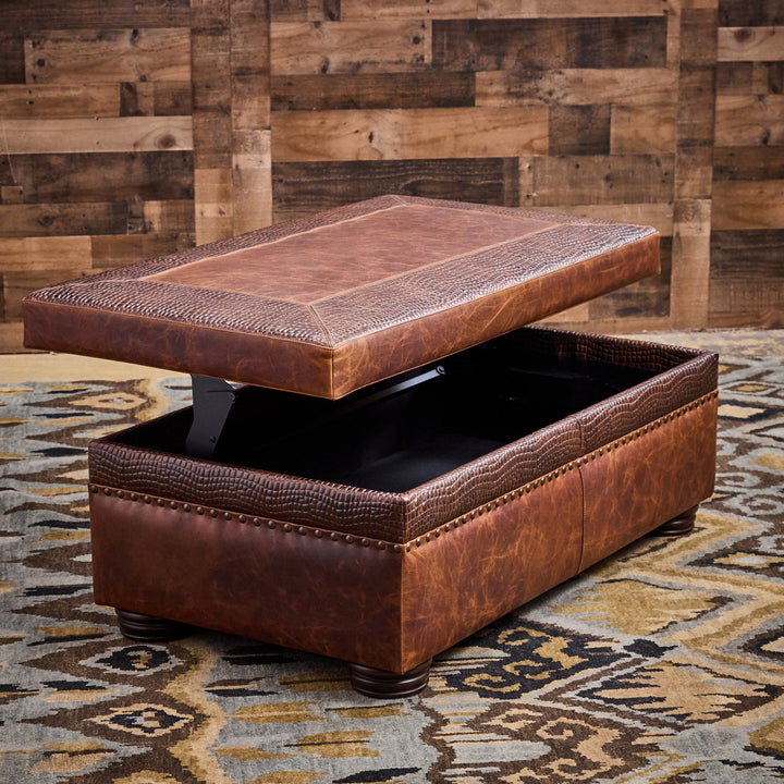 Denver Bison Oversized Storage Ottoman
