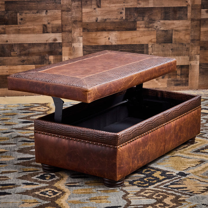 Denver Bison Oversized Storage Ottoman