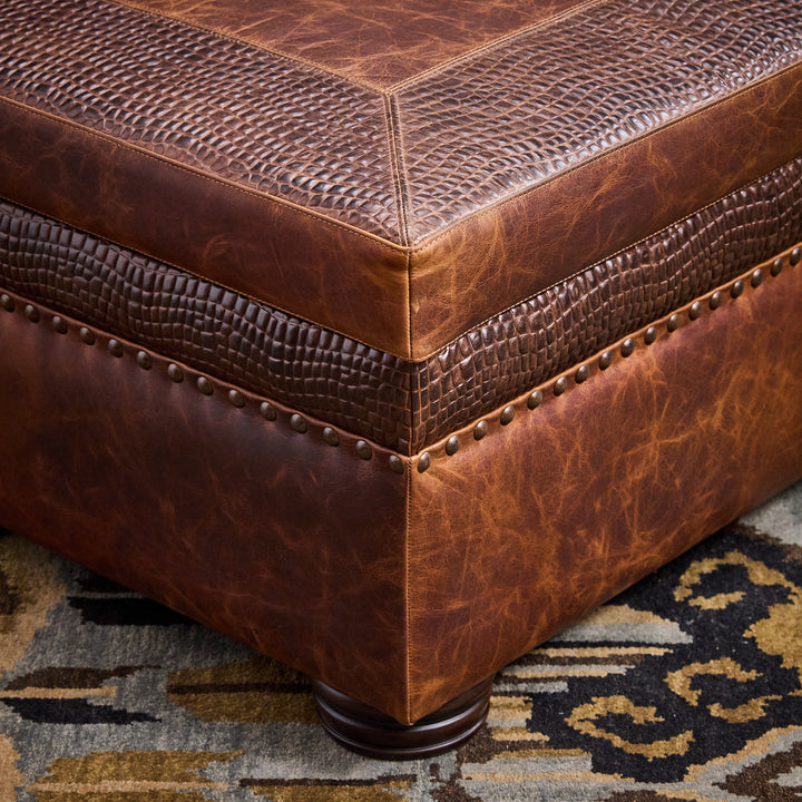 Denver Bison Oversized Storage Ottoman