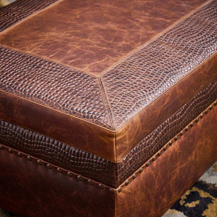 Denver Bison Oversized Storage Ottoman