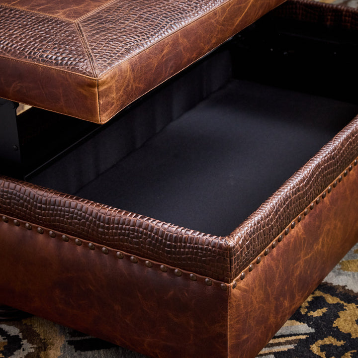 Denver Bison Oversized Storage Ottoman