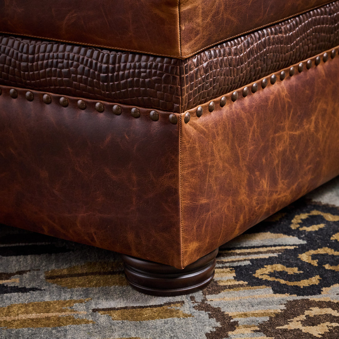 Denver Bison Oversized Storage Ottoman