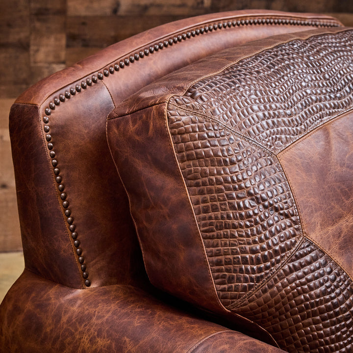 Denver Bison Leather Chair
