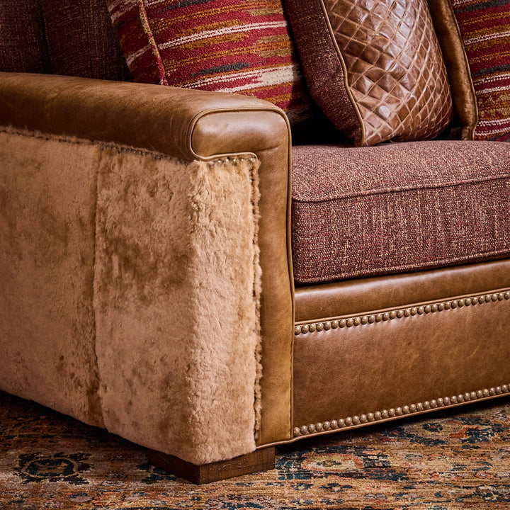 Scottsdale Valley Western Curved Sofa