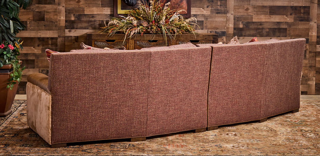 Scottsdale Valley Western Curved Sofa