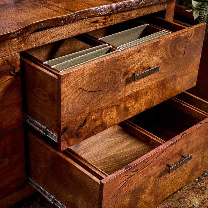 El Dorado Rustic Mesquite File Cabinet