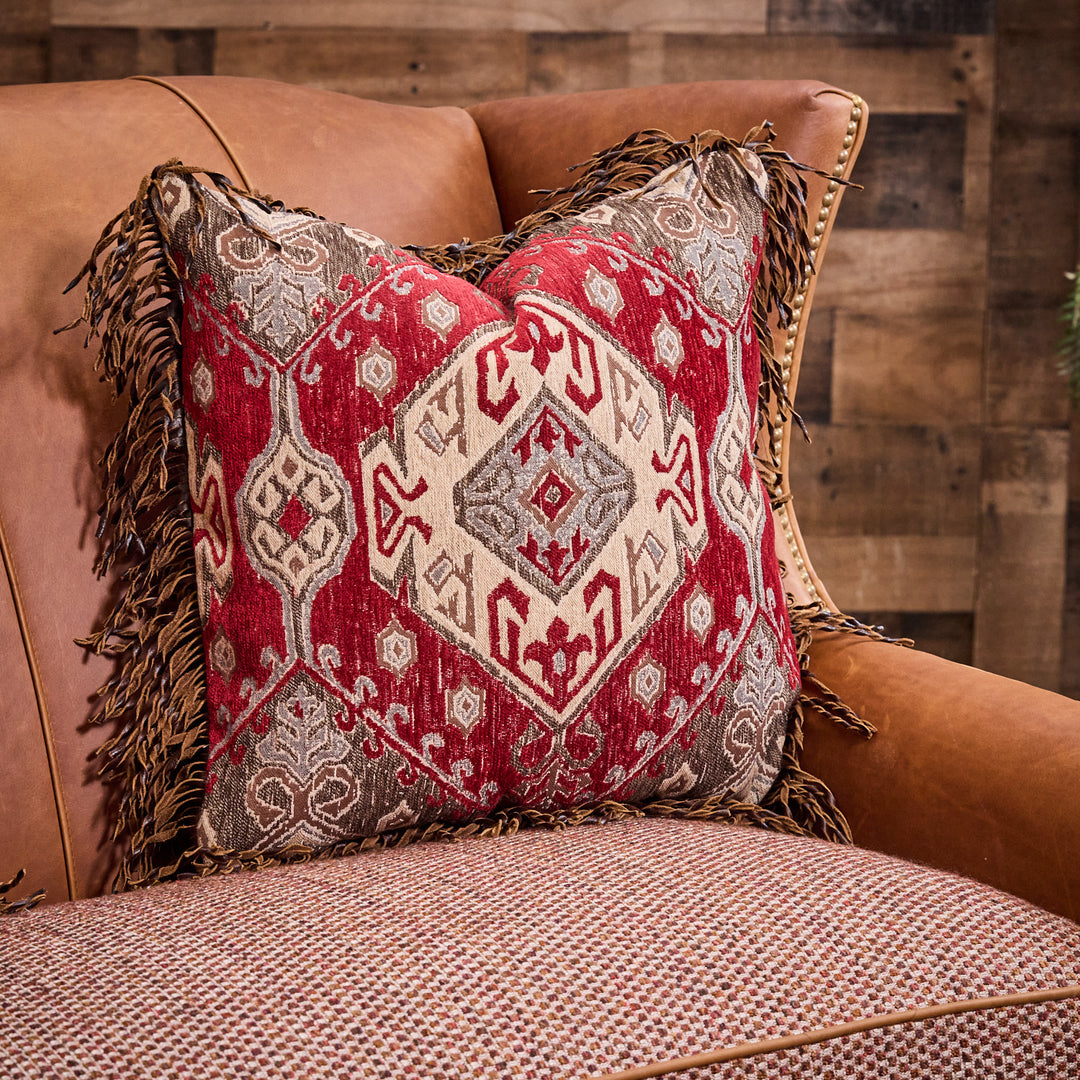 Roaring Springs Western Leather Loveseat