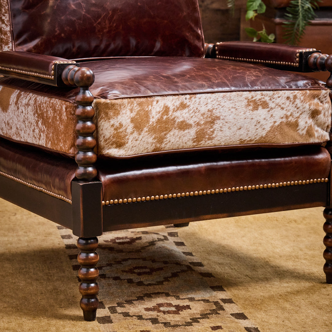 Round Top Spindle Chair