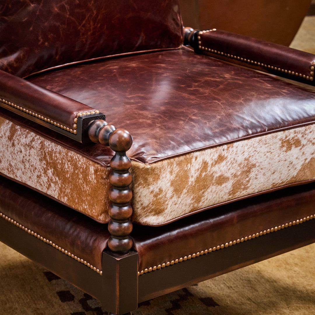 Round Top Spindle Chair