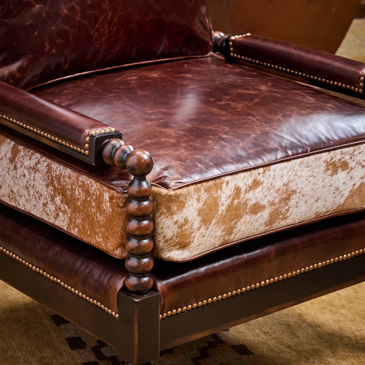 Round Top Spindle Chair