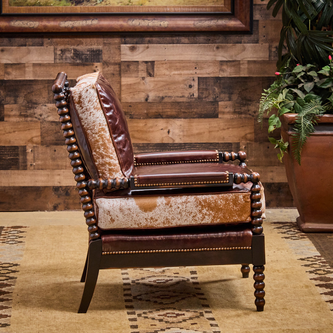 Round Top Spindle Chair