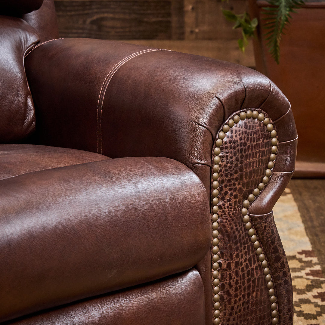 Carillo Coralino Leather Recliner