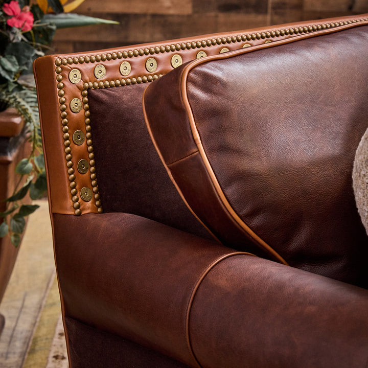 Josephine Shotgun Leather Sectional
