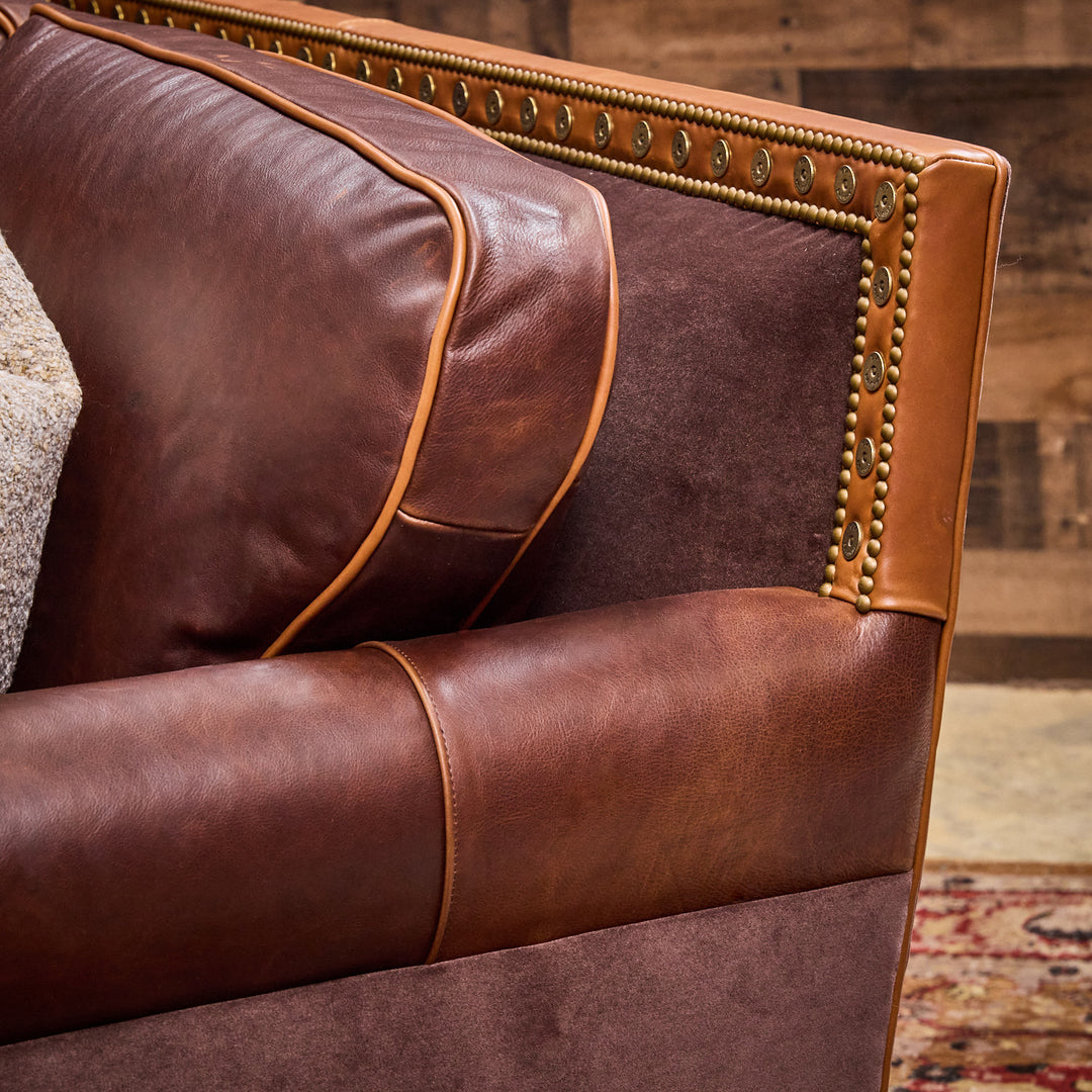 Josephine Shotgun Leather Sectional