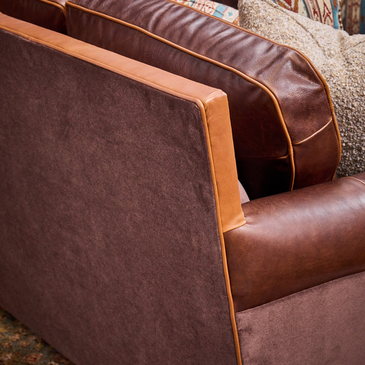 Josephine Shotgun Leather Sectional