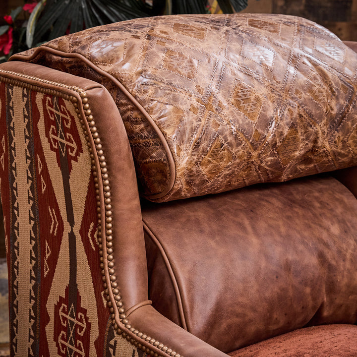 Santa Rita Southwestern Swivel Chair