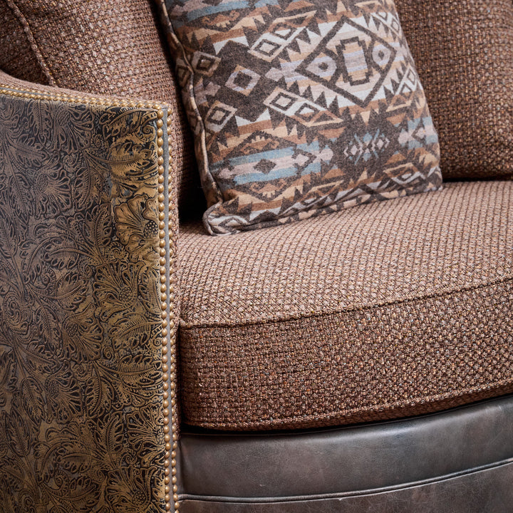 Diana Embossed Swivel Chair