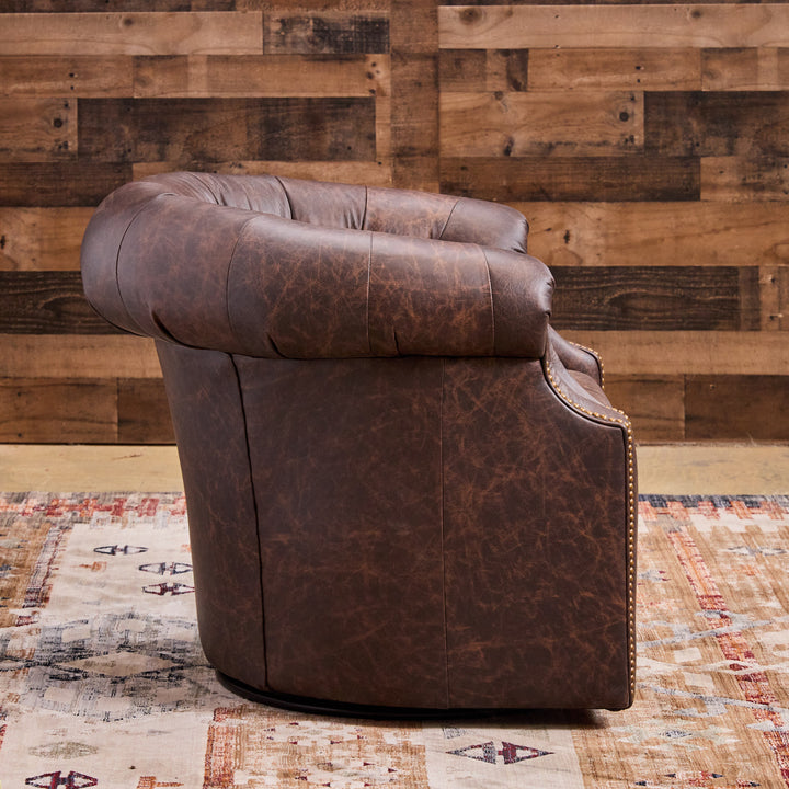 Outlaw Leather Thinking Chair