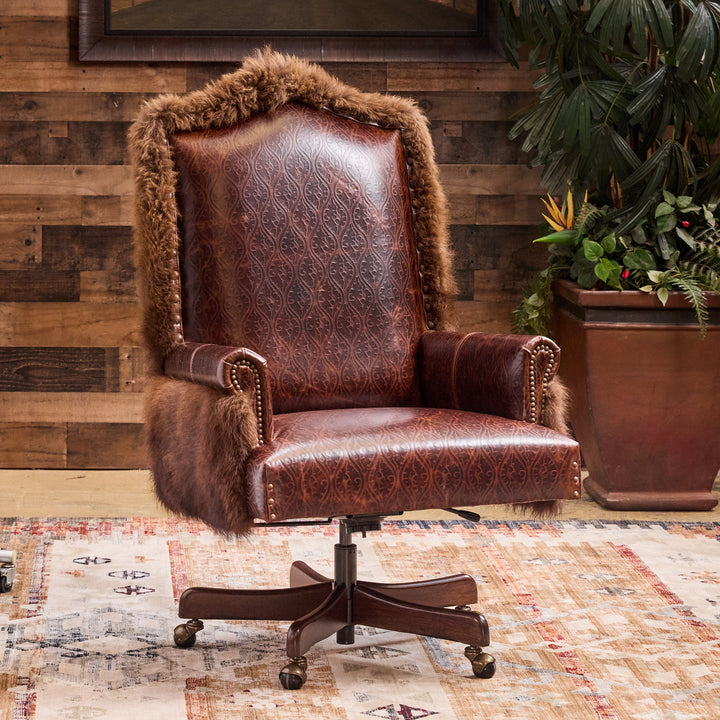 Buffalo Venetian Leather Office Chair