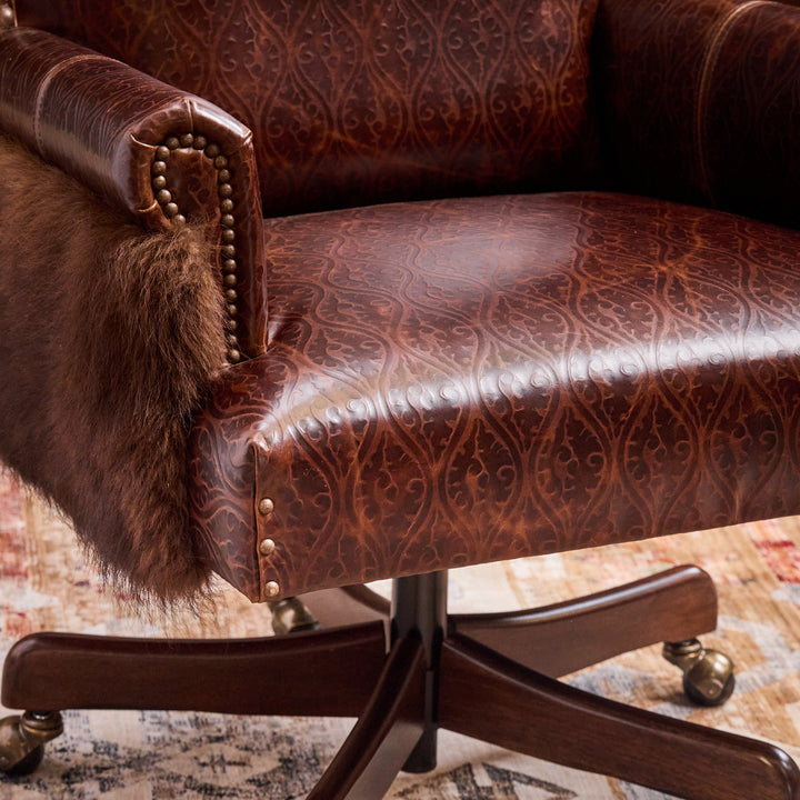 Buffalo Venetian Leather Office Chair