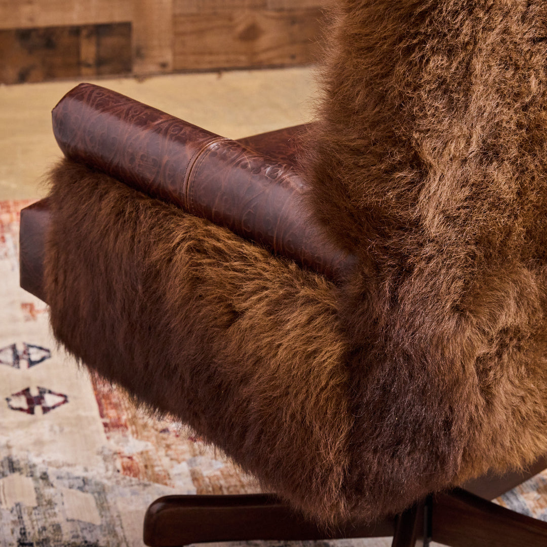 Buffalo Venetian Leather Office Chair