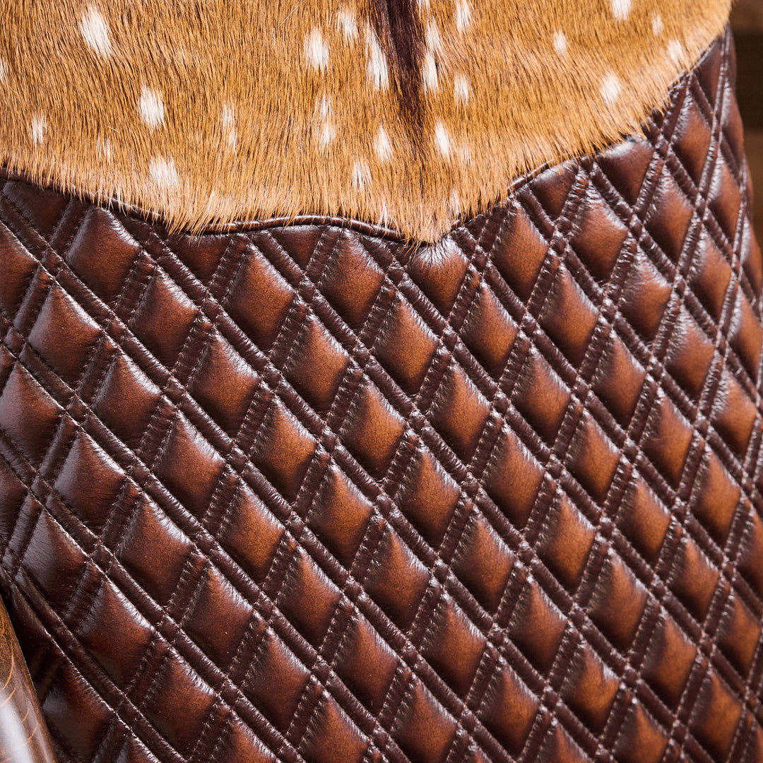 Bowie Western Leather Office Chair