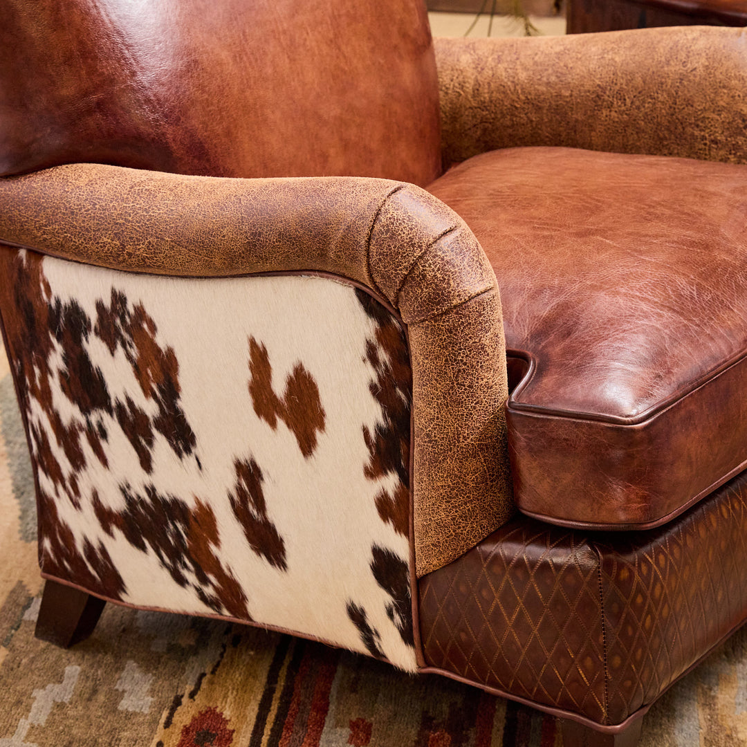 Claira Western Leather Chair