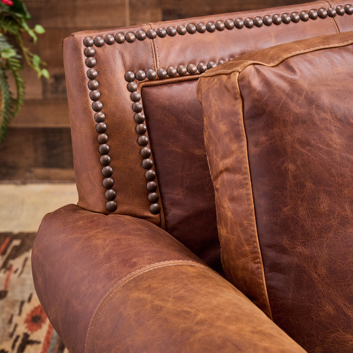 Cedar Park Cowhide Leather Sofa