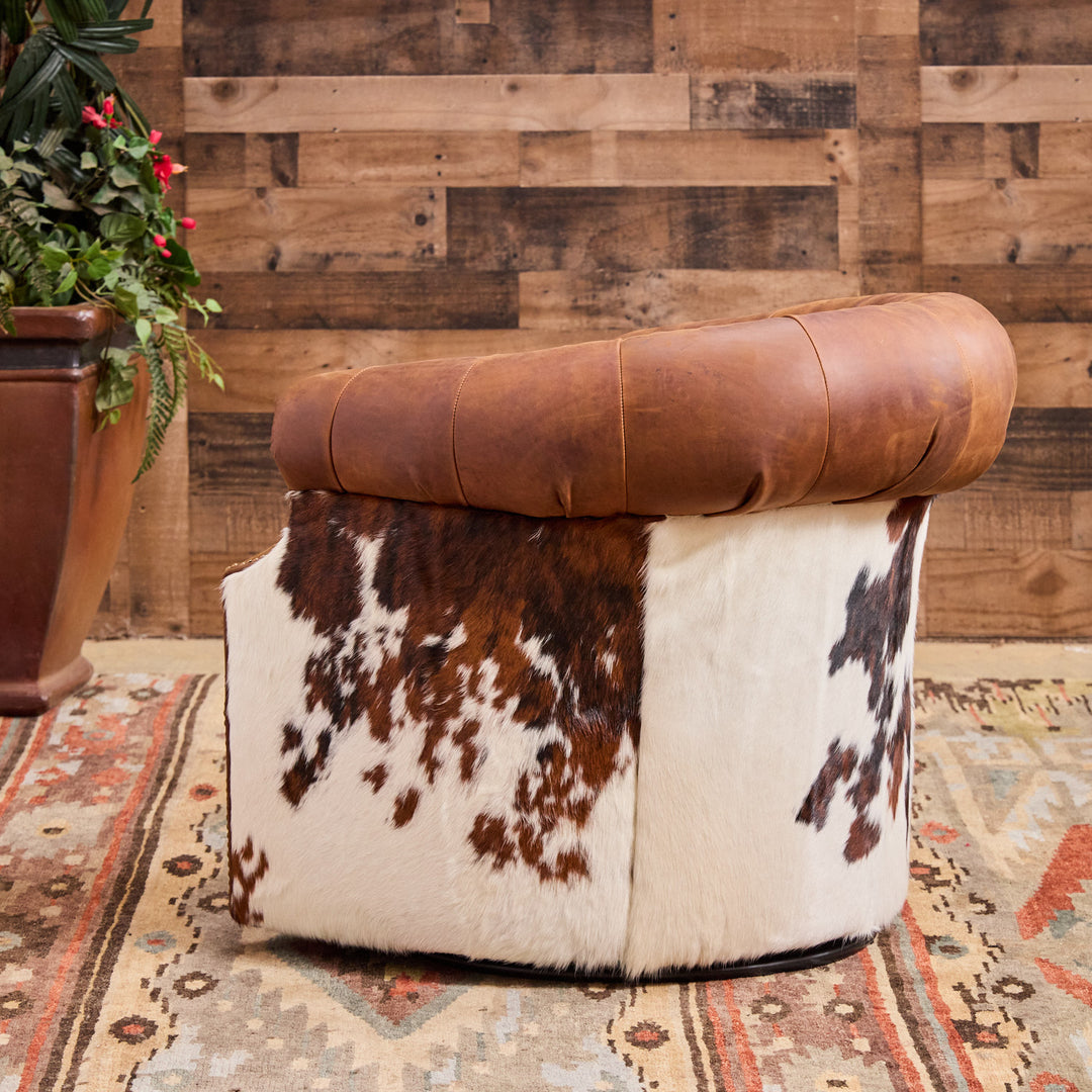 Sycamore Cowhide Thinking Chair
