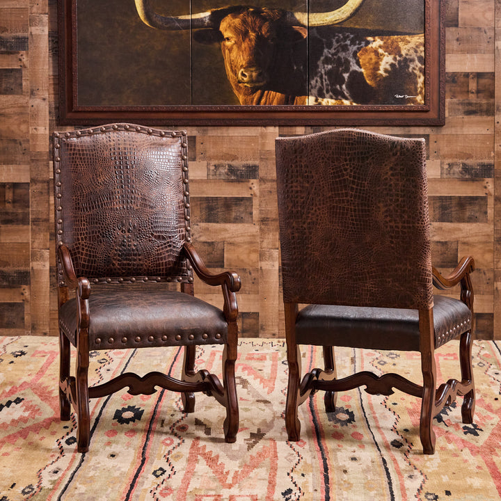Sierra Walnut Arm Chair