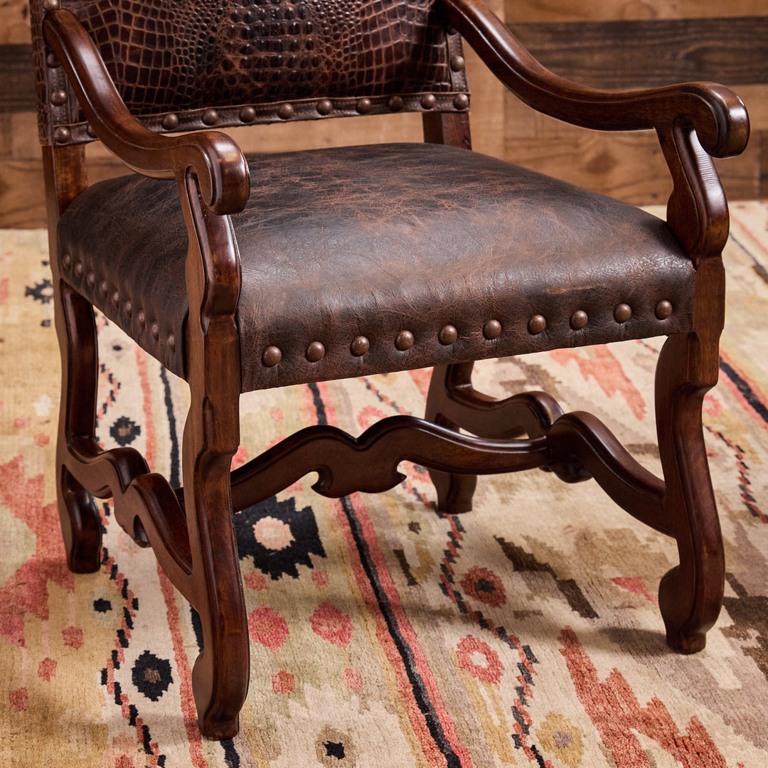 Sierra Walnut Arm Chair