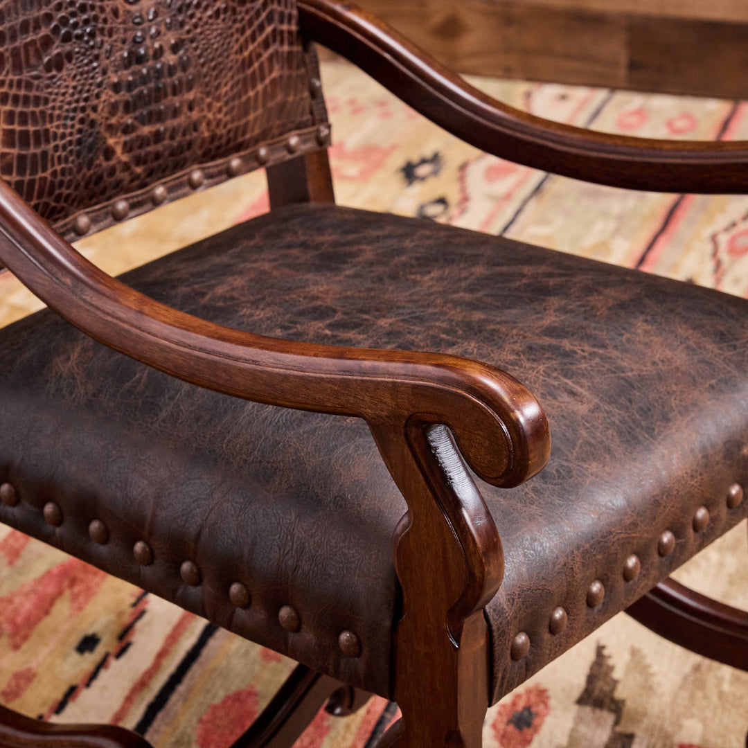 Sierra Walnut Arm Chair