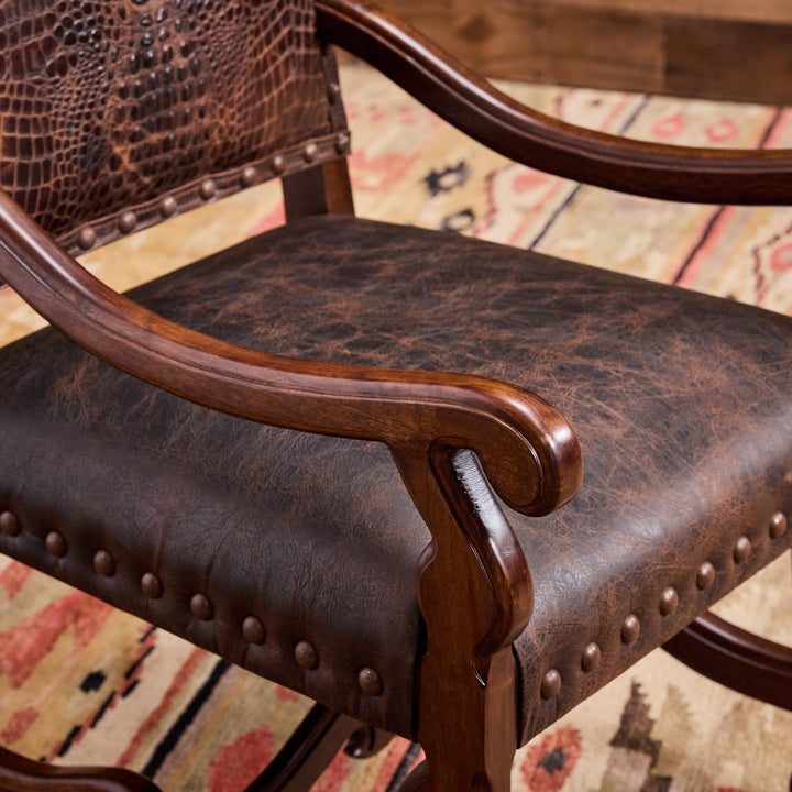 Sierra Walnut Arm Chair