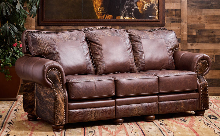 Katy Reclining Leather Sofa
