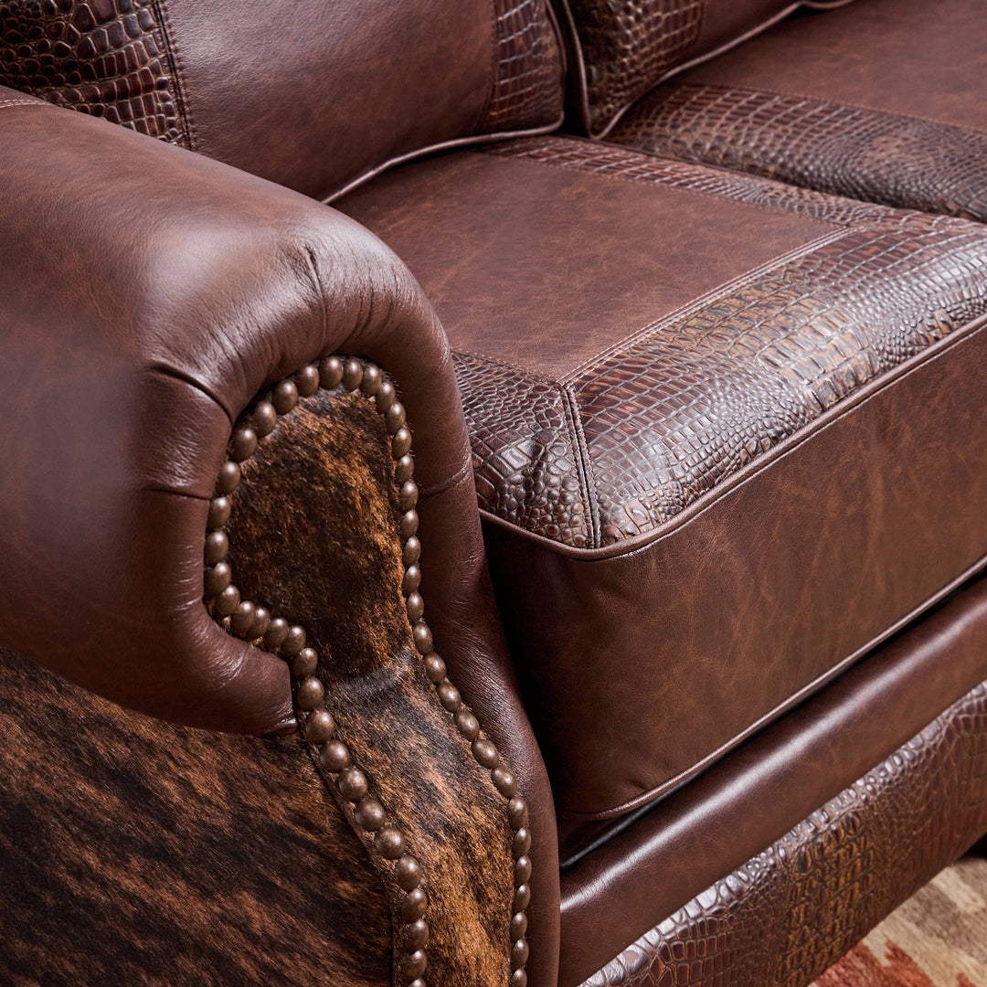 Katy Reclining Leather Sofa