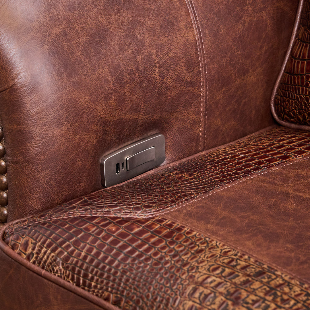 Katy Reclining Leather Sofa