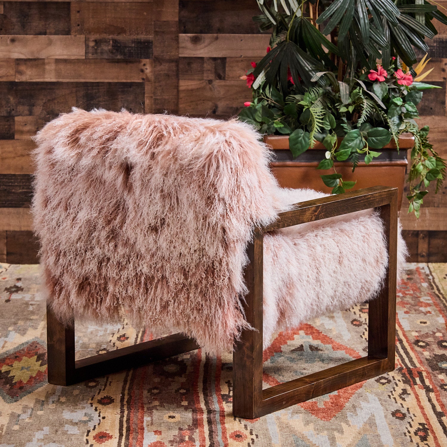 Dolly Tibetan Sheep Hide Chair – Hat Creek Interiors