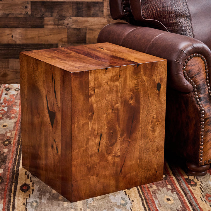 Alpine Mesquite Block End Table