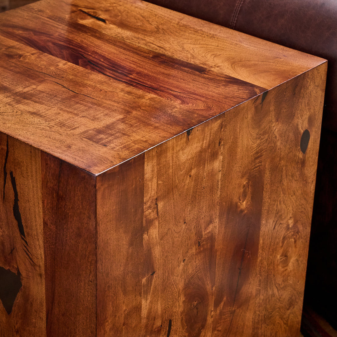 Alpine Mesquite Block End Table
