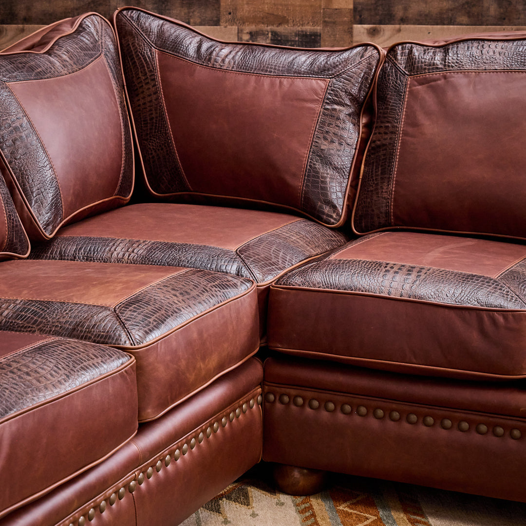 Tucson Leather Sectional Sofa