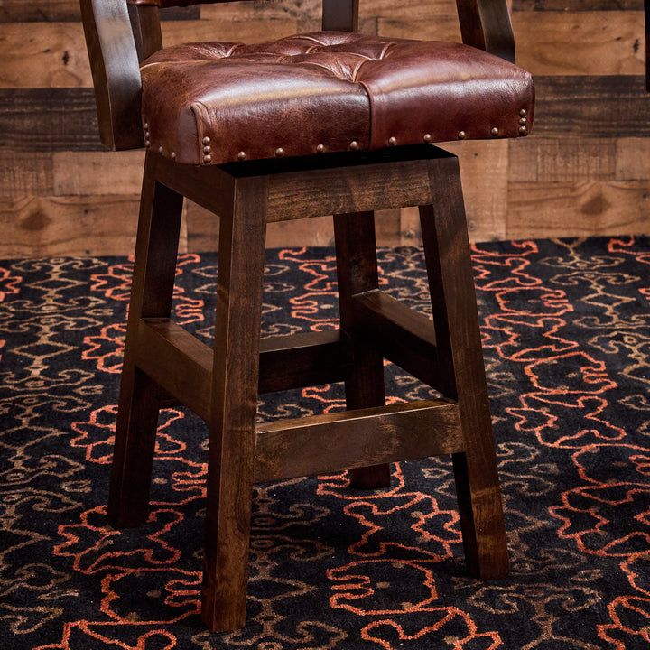 Montana Buffalo Western Bar Stool