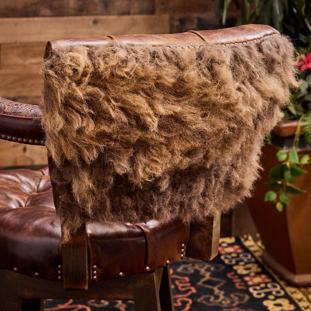 Montana Buffalo Western Bar Stool