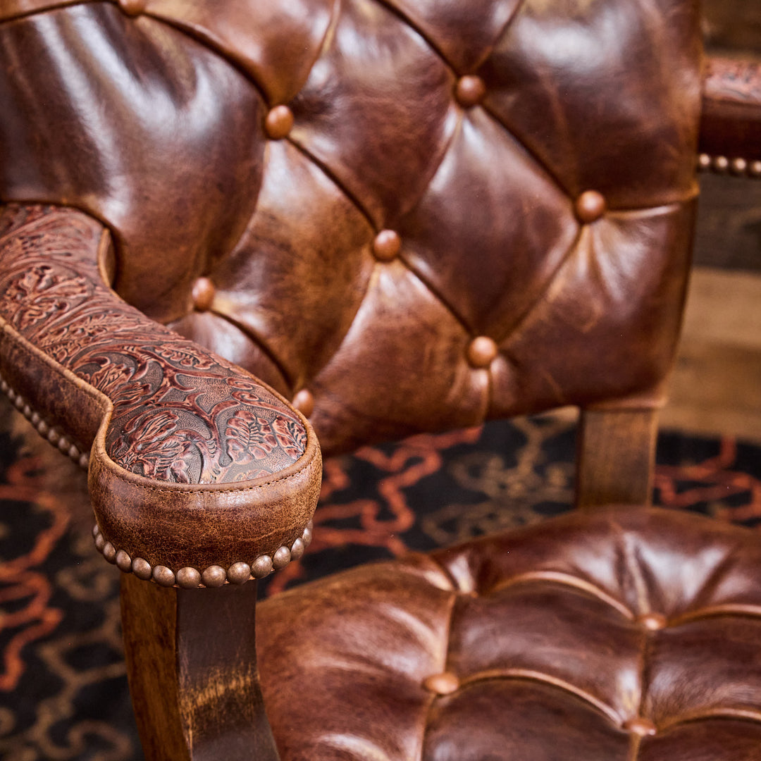 Montana Buffalo Western Bar Stool