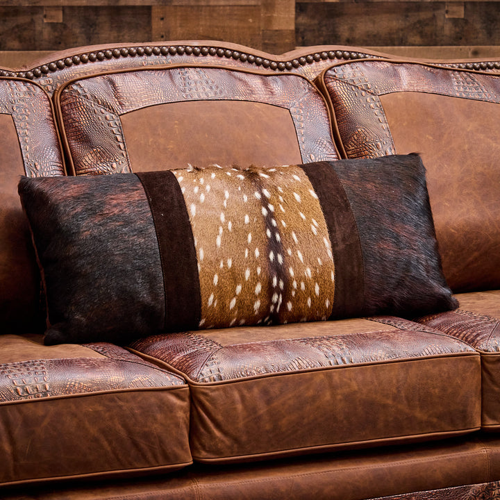 Axis and Cowhide Body Pillow