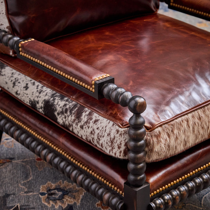 Round Top Spindle Chair