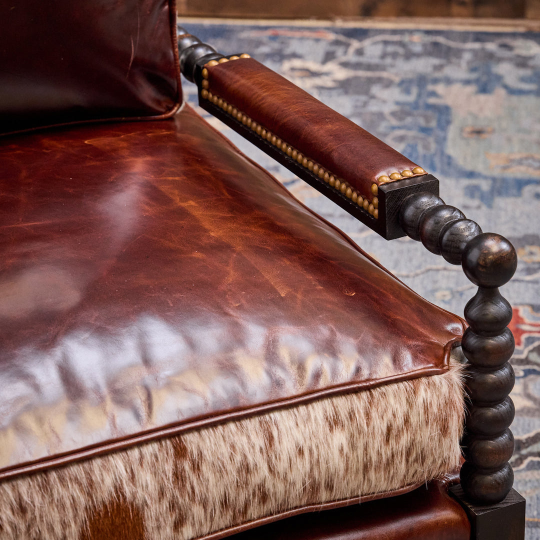 Round Top Spindle Chair