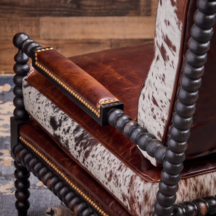 Round Top Spindle Chair