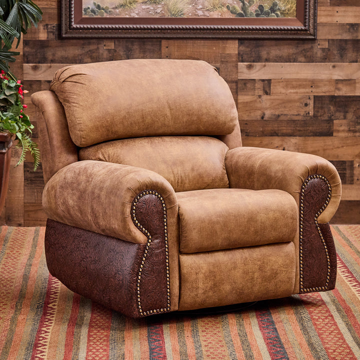 Coralino Rawhide Leather Recliner