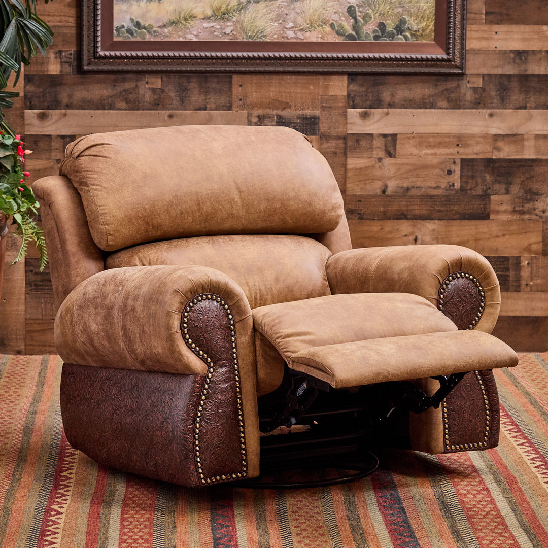 Coralino Rawhide Leather Recliner