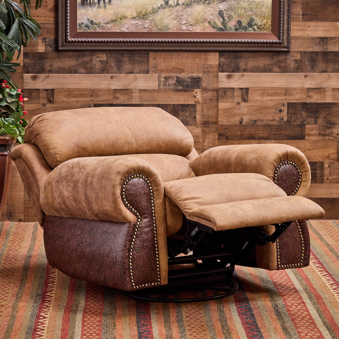 Coralino Rawhide Leather Recliner